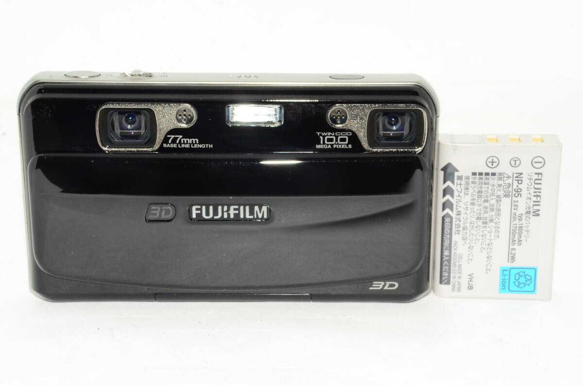 Fujifilm FinePix Real 3D W3 Digital Camera Black | eBay