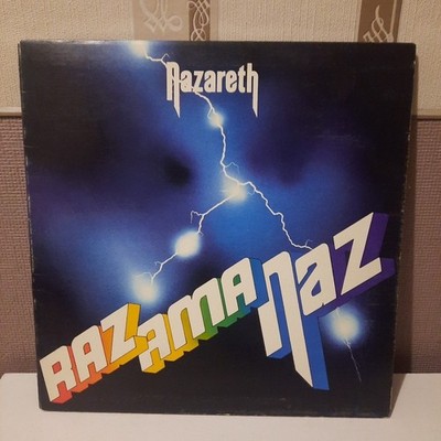 Nazareth Rare Razamanaz 1973 UK 1st Press 12'' Vinyl LP Matrix CREST 1 A1U B1U .