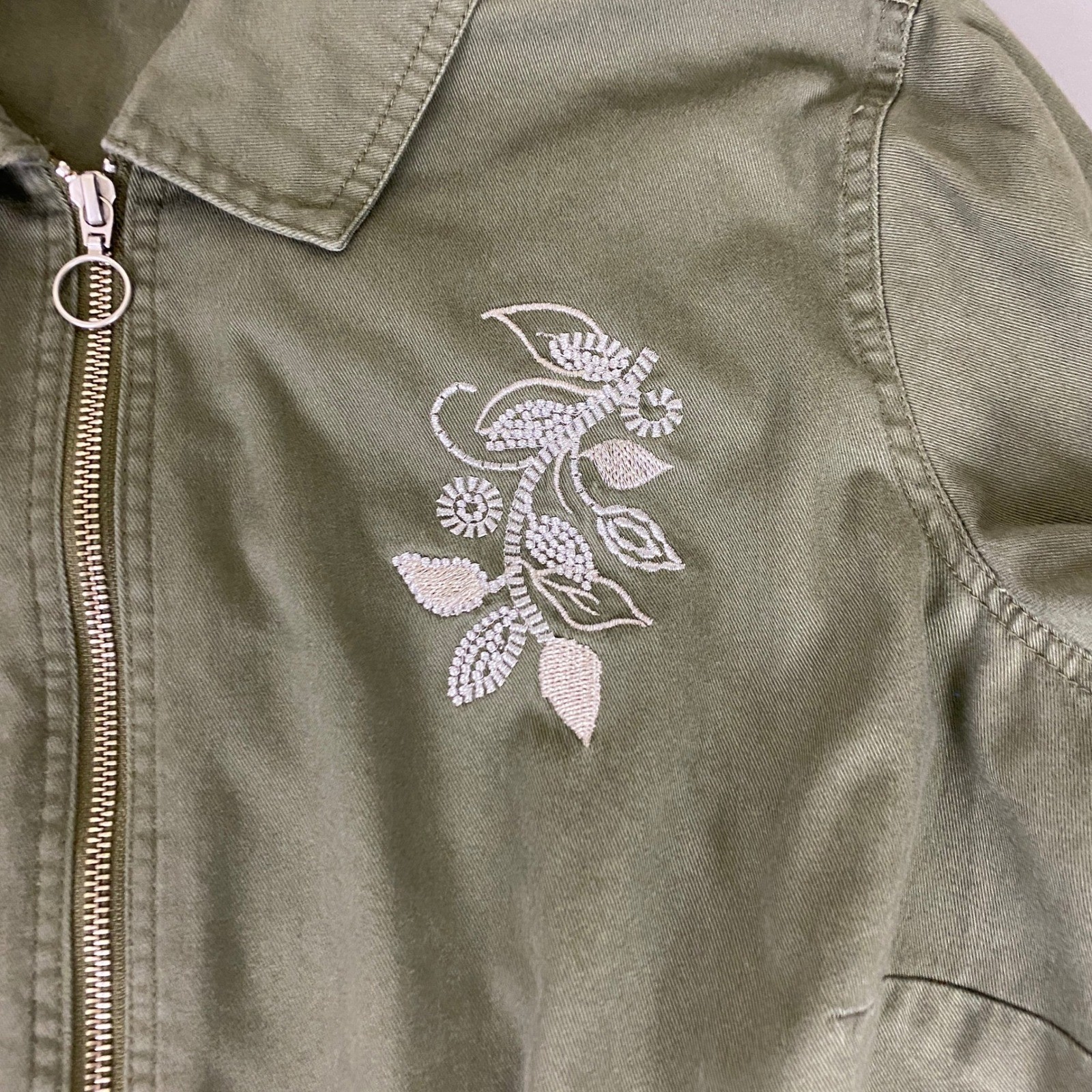 Basic Editions Jacket Women's Plus Size 2X Green … - image 3