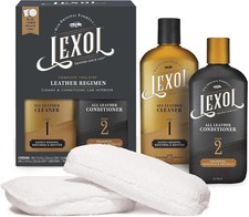 LEXOL LEATHER CONDITIONER LEATHER CLEANER KIT Car Furniture Shoes Bags Care NEW