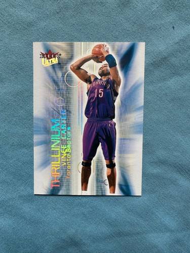 Vince Carter #1 2000 Ultra Thrillinium card
