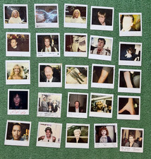 Lot of 30 TV/Movie Random Makeup Continuity Polaroid Photos