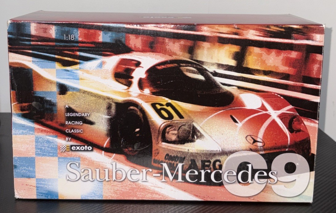 1987-89 SAUBER-MERCEDES C9 by EXOTO (Échelle-Scale 1:18) – Nice Car