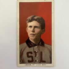 T206 1909-150 SERIES SET-PIEDMONT CARD-LOU CRIGER-MLB -UNGRADED-(PSA2/3)