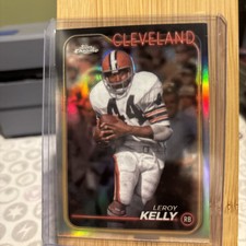 2024 Topps Chrome Leroy Kelly REFRACTOR W