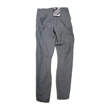 Members Mark Women's Active Perforated Pocket Leggings High Waist Gray Small