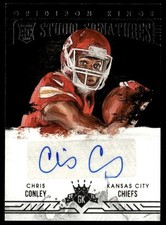 2015 Panini Gridiron Kings Rookie Studio Signatures Chris Conley Auto 052/199