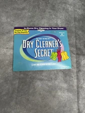 Vintage MNEW Dry Cleaners Secret HOME DRY CLEANING KIT 1 sheet NOS