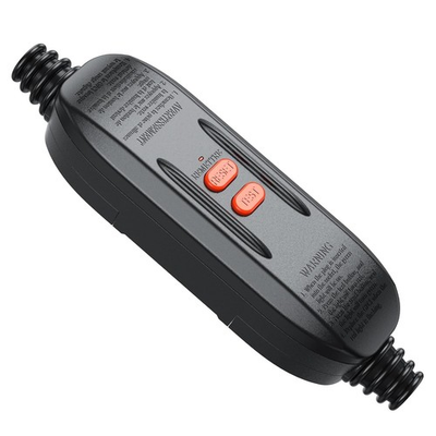 #ad #ad Inline GFCI Plug 15 Amp with Auto Reset Easy Safe Industrial Grade Ground Fault $15.75