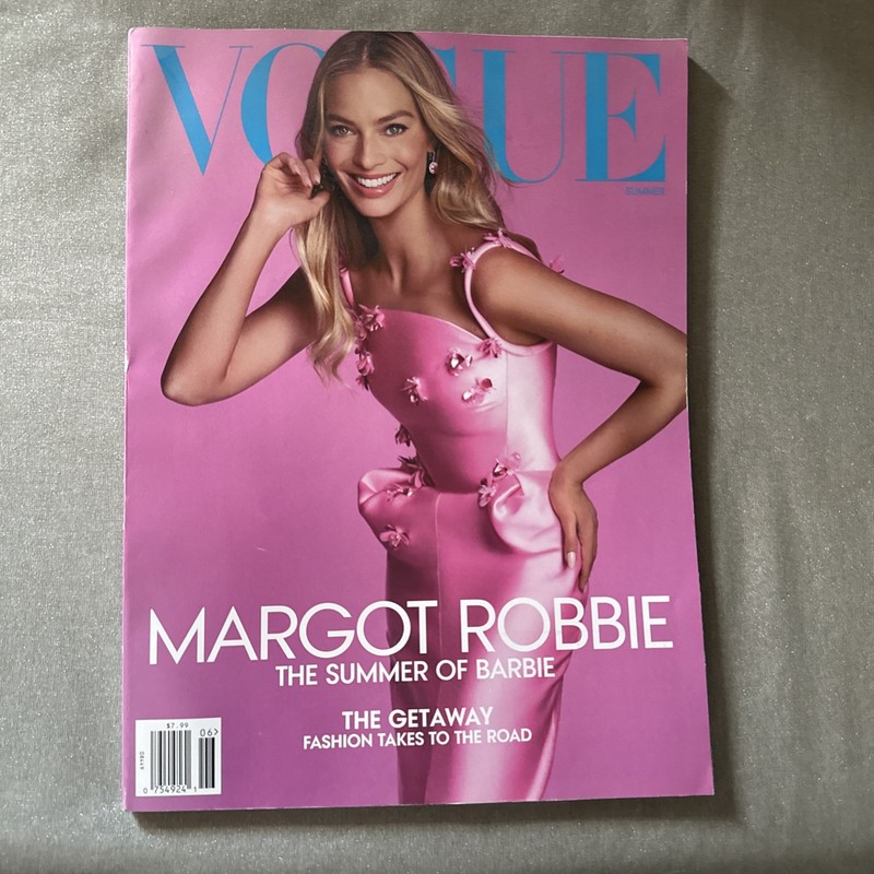 Vogue Magazine Summer 2023, Margot Robbie, Barbie Issue And Harry Stiles Dec2020
