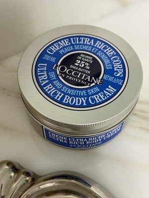 L Occitane 25%  Shea Butter Body Cream Large 6.9 Oz New Sealed