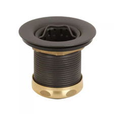 2-1/4 In. Junior Basket Style Bar Sink Strainer in Oil Rubbed Bronze