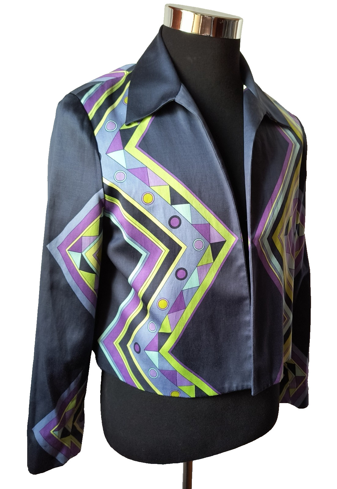 Infinity Studio Silk Blend Short Jacket Women's S… - image 7