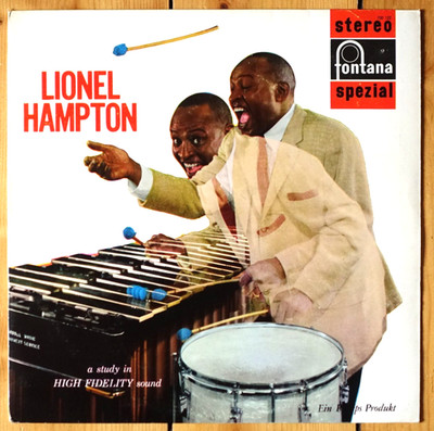 LIONEL HAMPTON - a study in HIGH FIDELITY sound -LP Vinyl, 1958 fontana NL