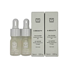 U Beauty 2 Quantity The Super Intensive Face Oil 5ml/.16oz each New In Box
