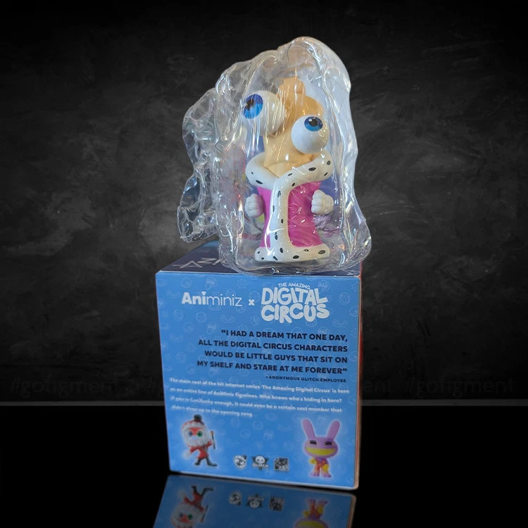 Boneco Kinger The Amazing Digital Circus Animiniz série personagens principais - Imagem 4 de 4