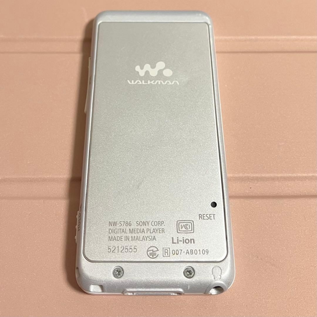 Sony Walkman NW-S786 32GB White Digital Audio Player - English