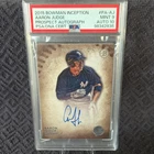 2015 Bowman Inception Prospect Autograph Aaron Judge PA-AJ Rookie Yankees PSA