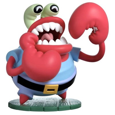 Youtooz Choking Mr Krabs Vinyl Offizielle Sammelfigur - Neu mit OVP