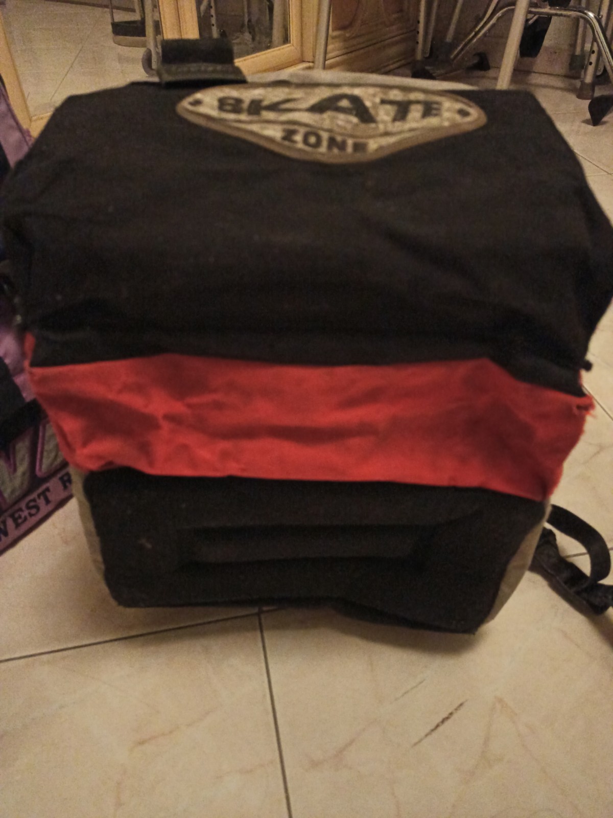 Invicta Two backpack multicolor USED vintage impo… - image 8