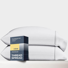 100 Egyptian Cotton Pillow Cases King Size Set of 2 Luxury 1500 Thread Count