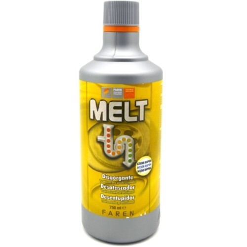 2 X Disgorgante Rapido Melt Professionale 750 ML Per Scarichi Lenti e Ingorghi - Afbeelding 5 van 8