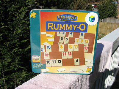 RUMMY-O Maplegrove Collection in Tin~New & Factory Sealed!