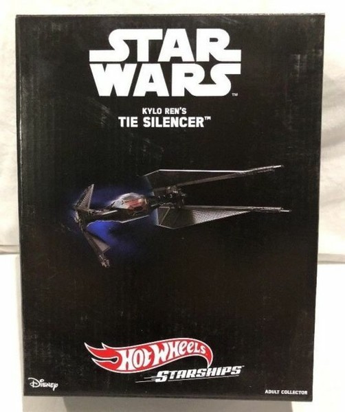 2017 SDCC Hot Wheels Star Wars Kylo Ren Tie Silencer Starship Mattel
