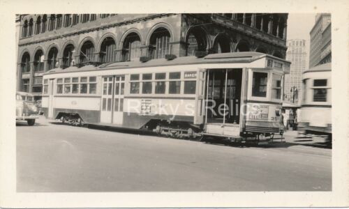 B&W Photo DSR #3549 Department of Street Railways Detroit 1940’s Baker - Picture 1 of 2