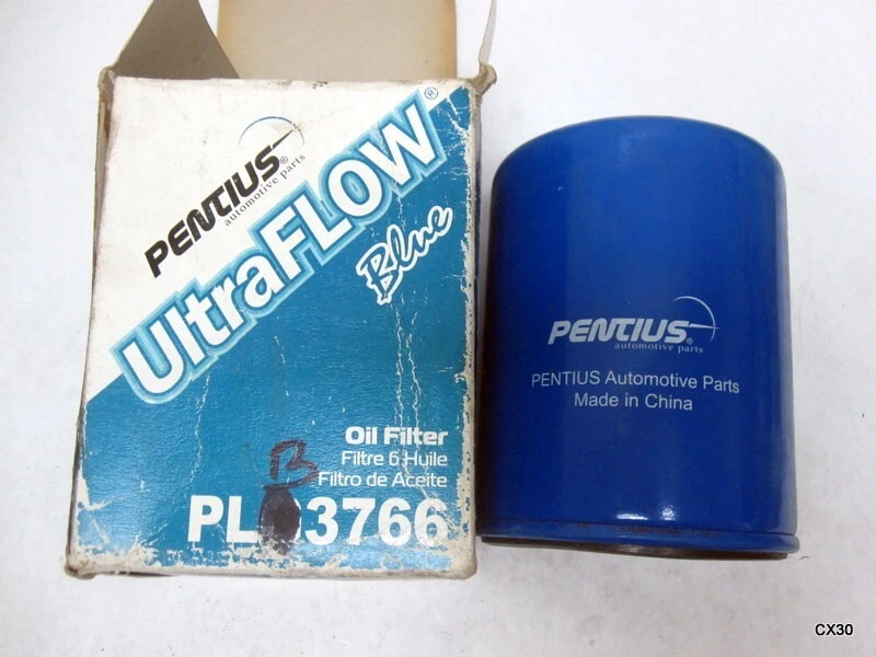 Pair of Engine Oil Filter 51742, PLB3766, PLG3766 for 1985-1989 Ford F-250 - Image 2 of 4