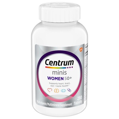 Centrum Minis Damen 50+ Multivitamin 280 Tabletten, Versand aus EU