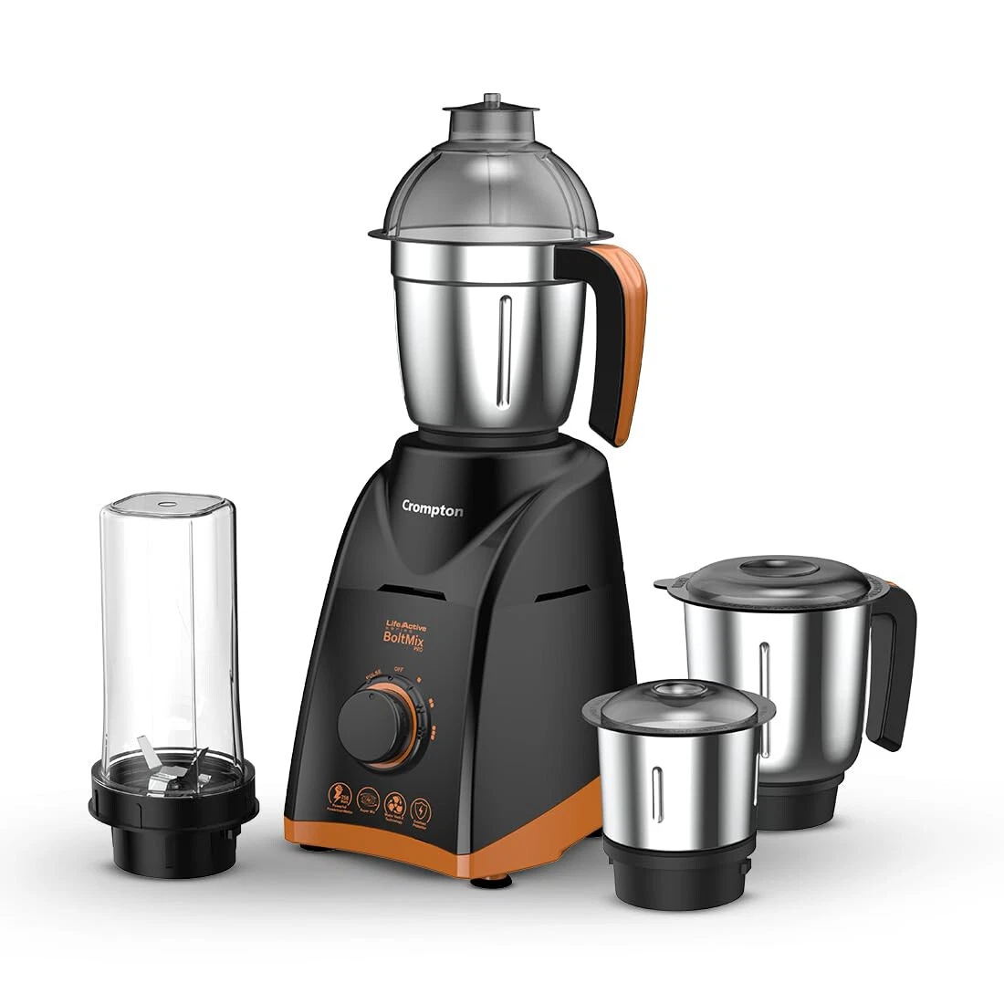 Buy now Crompton mixer grinder to make easy and quick recipes.