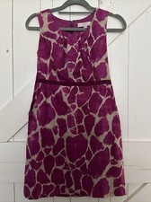 Ann Taylor Loft 0Petite Hot Pink Tan Short Barbie Cute Small See Measures Pocket