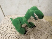 DISNEY GREEN DINOSAUR "REX" FROM TOY STORY MOVIE 8" MINI BEAN BAG PLUSH TOY