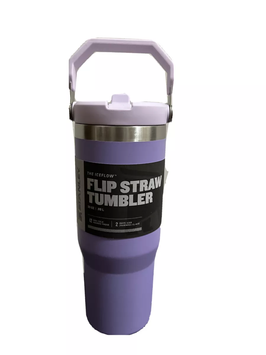 Stanley Iceflow Flip Straw 30 oz. Tumbler— Lavender Color (RARE) BRAND NEW!!