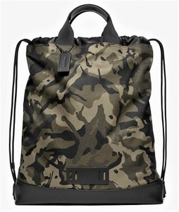 camouflage drawstring backpack