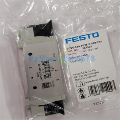 1PC FESTO solenoid valve VUVG-L14-P53E-T-G18-1P3 566502 NEW