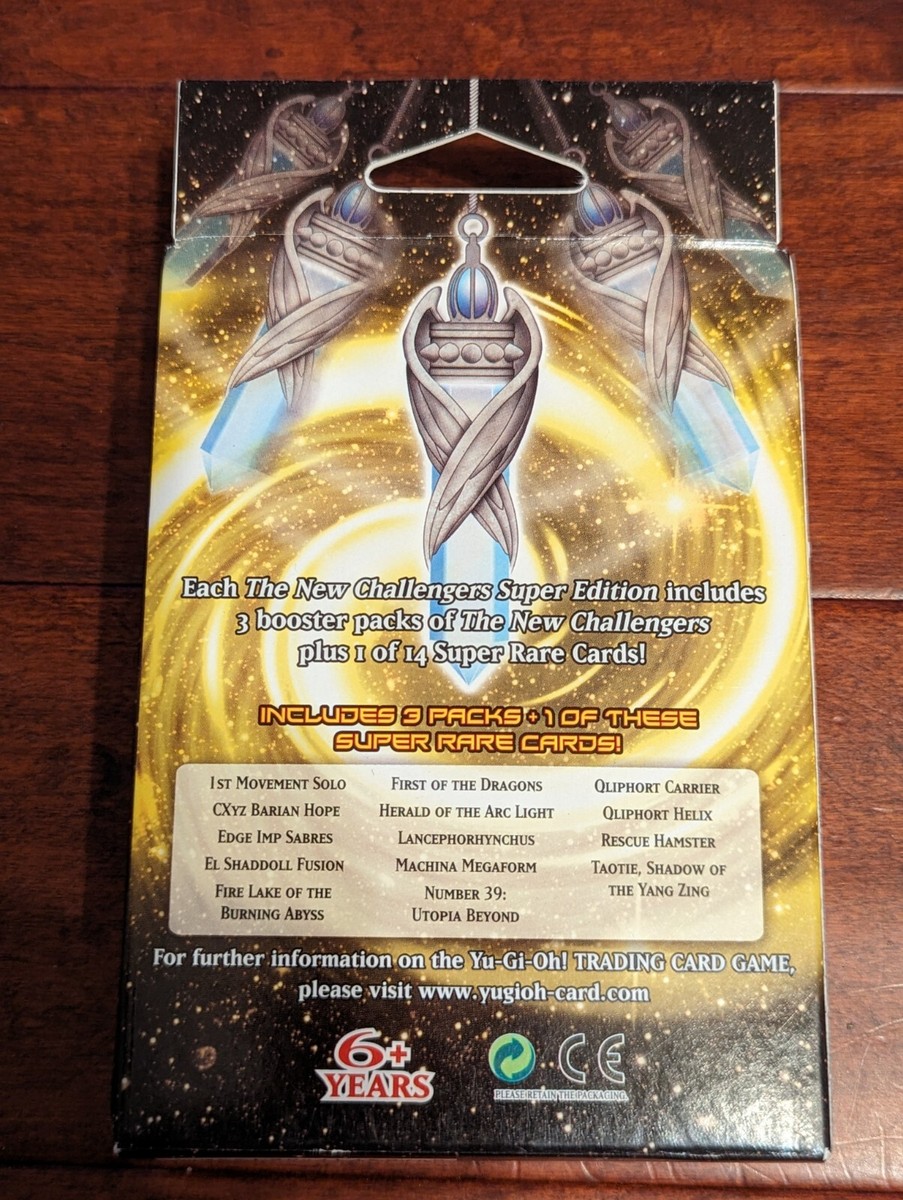 Yu-Gi-Oh Cards - The New Challengers *Super Edition* - New & Sealed