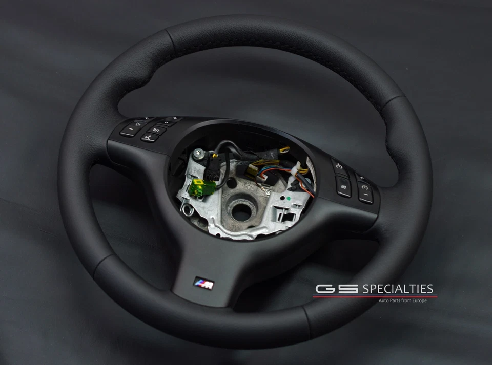 Volante BMW E39 M5 E46 M3 Technic CUERO ESTRUCTURADO Foto 2 de 4