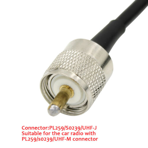 Nagoya NL-77H VHF/UHF Antennas + Mobile Car Magnetic(16.4 ft) 5m RG58 Coax Cable - Picture 5 of 8