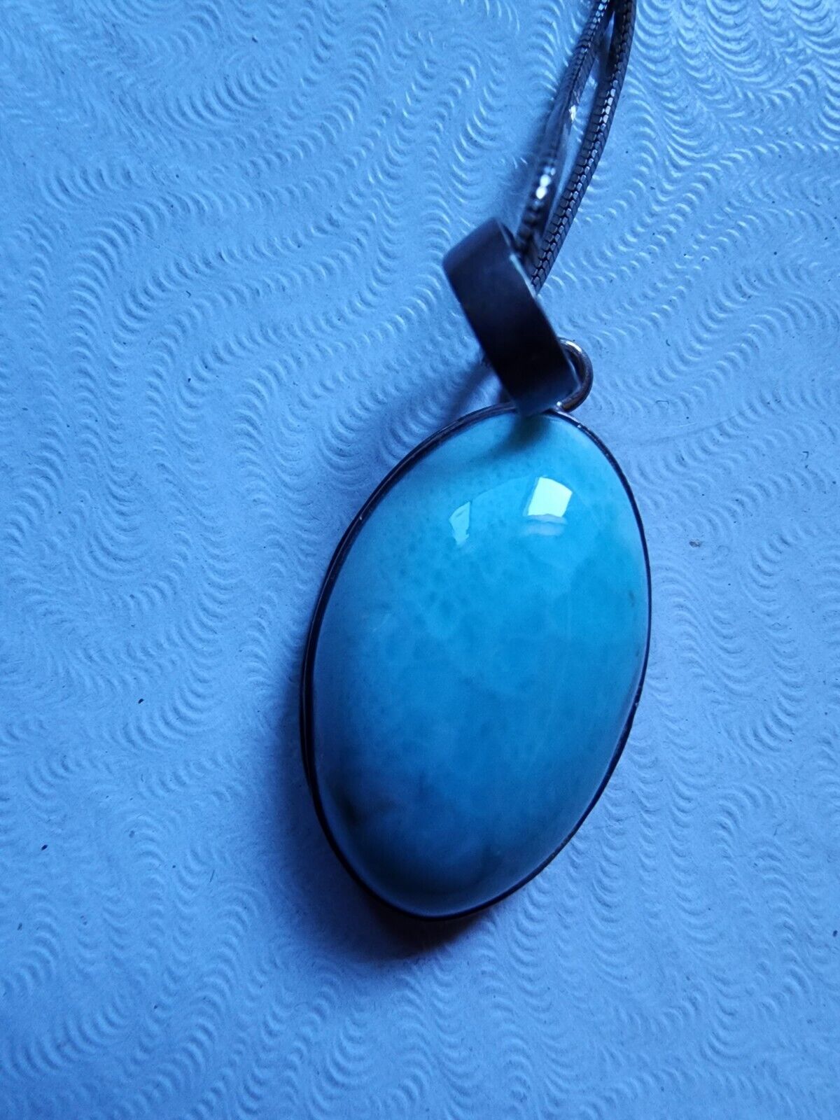 larimar necklace pendant - image 3