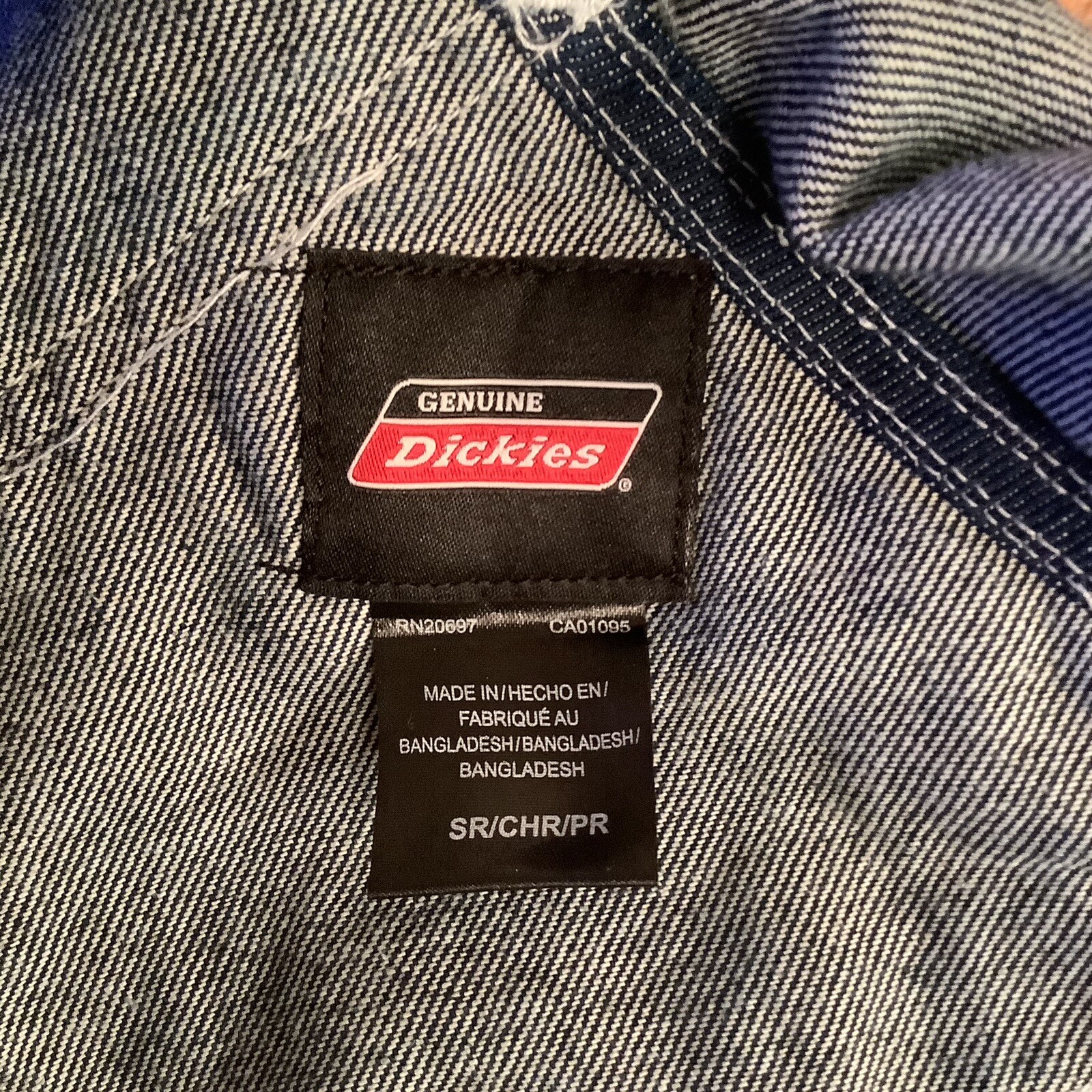 Jean Homme Dickies Carpenter 36x32 - Coupe Décontractée, Droite, Neuf Avec étiquettes