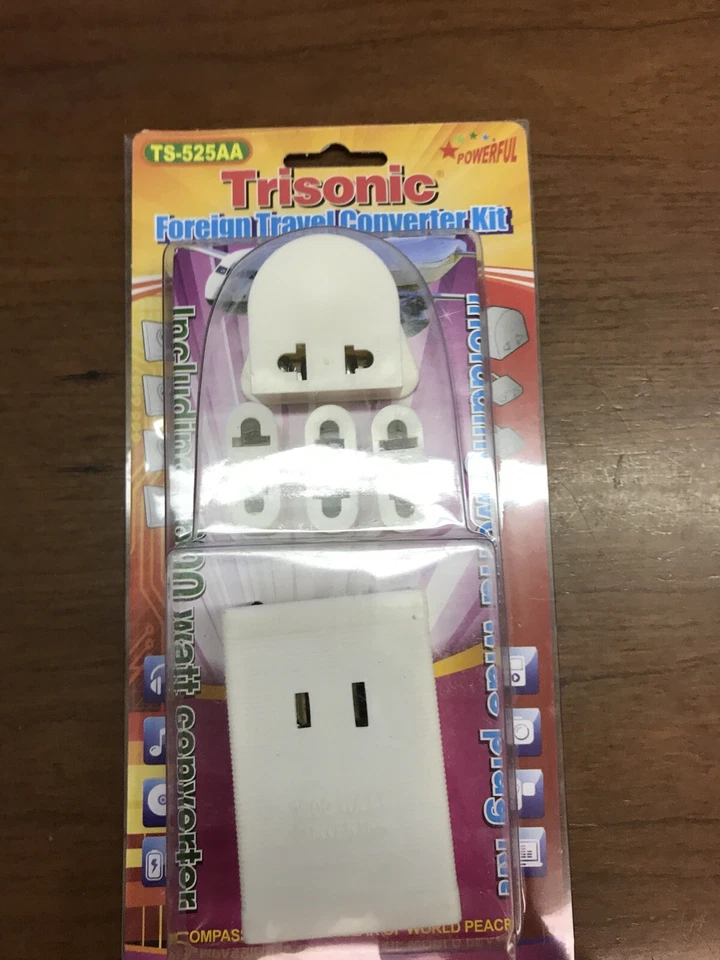 1600W 220/110V FOREIGN VOLTAGE STEP DOWN POWER ADAPTER TRANSFORMER CONVERTER KIT - Image 2 of 3