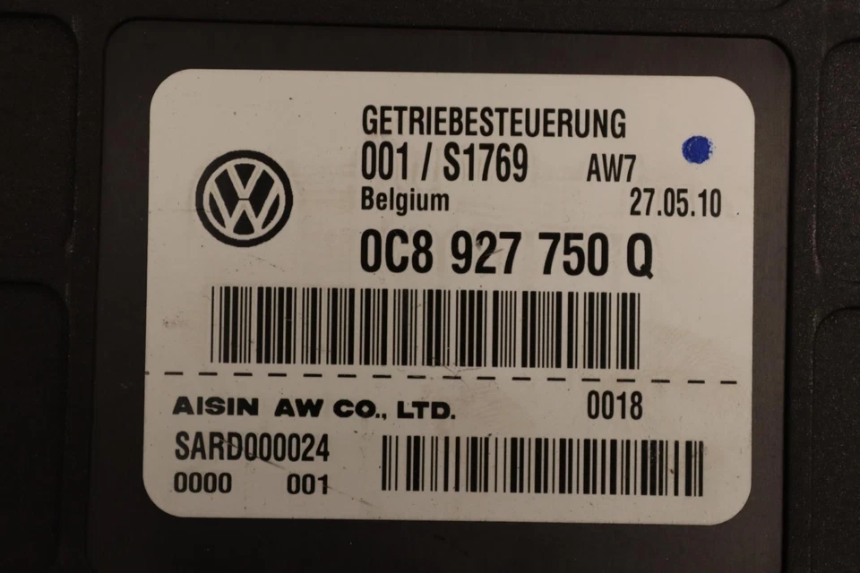 AUDI Q7 2011-2012 3,0 L QUATTRO PRESTIGE UNIDAD MÓDULO TRANSMISIÓN AUTOMÁTICA OEM Foto 2 de 4