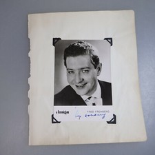 Autogramm Schlagers&auml;nger Fred Frohber 1963 (54687)