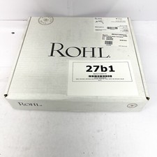 ROHL Graceline Wall Mount Tub Filler - Polished Chrome with Metal Lever Handle 