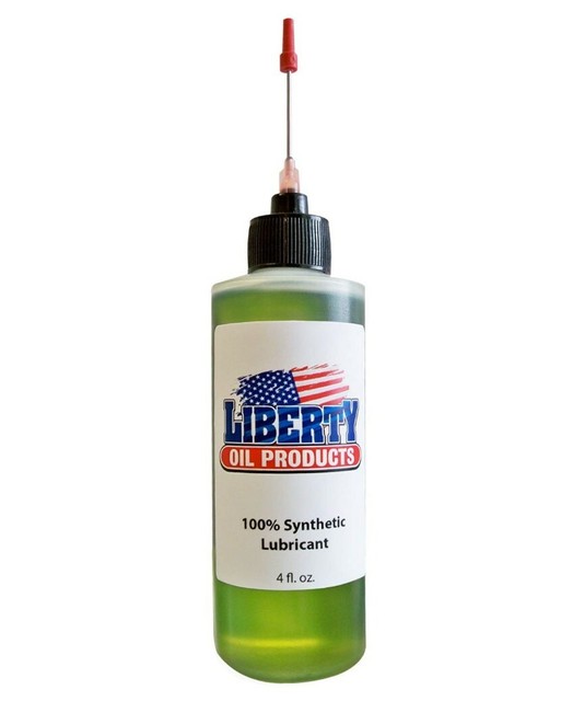 Liberty Oil 4oz Bottle of the Best 100 Synthetic Oil Fishing Reel