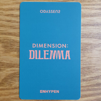 Heeseung Official M2U Lucky Draw Photocard Enhypen Dilemma