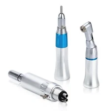 NEW Dental Slow Low Speed Handpiece Straight Contra Angle Air Motor 4 Holes USA