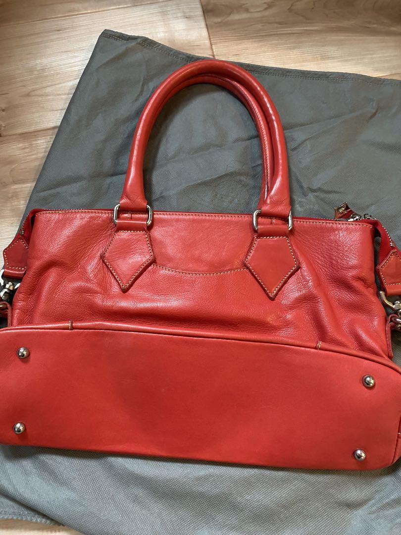 Vivienne Westwood Hand Tote Shoulder bag 3way for women red Vivienne Westwood Hand Tote Shoulder bag 3way for women red